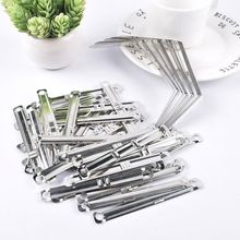 金属双孔装订夹单孔打孔器文件装订夹条压条纸张装订夹活页装订扣