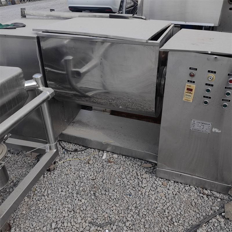 二手槽型混合机  1000升粉末混料机 二手不锈钢混料机