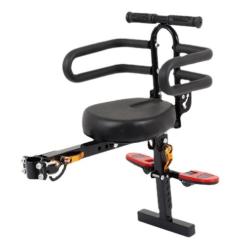 Electric car child seat front baby seat battery car folding stool baby safety baby chair front