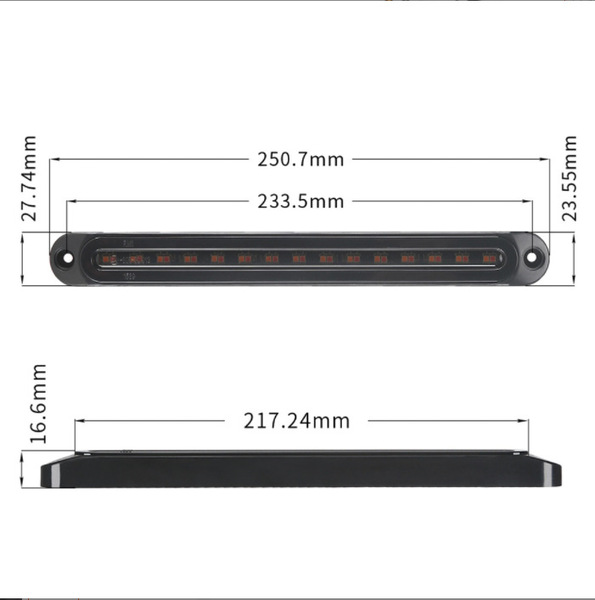 30LED concentration taillights E4 car pickup truck assembly lamp…