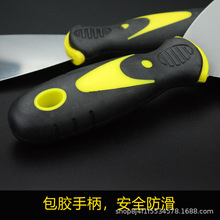 ✅加厚不锈钢油灰刀实木清洁铲刀抹灰泥刀腻子装修墙批刮刀油漆工