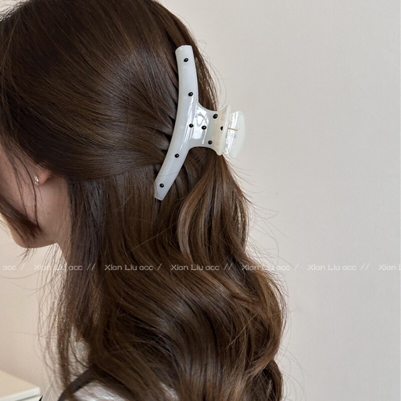 2025年新作ハイエンドヘアクリップ、後頭部ヘアクリップ、大型サメクリップ、水玉クリップ、ヘアアクセサリー|undefined