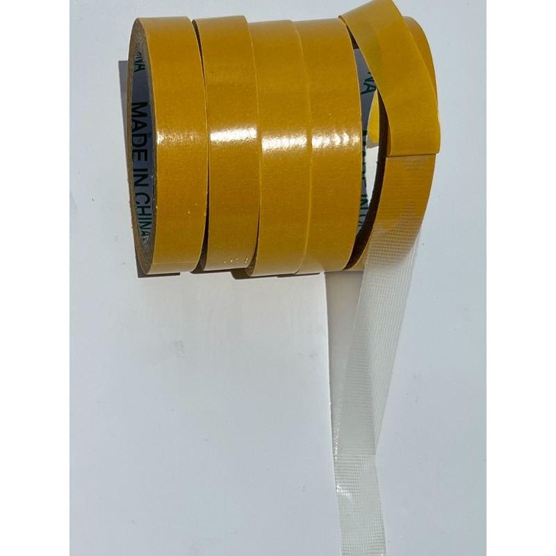 Cinta de malla de doble cara alfombra de piso a base de tela cinta adhesiva de doble cara de alta viscosidad sin rastro insertar alfombra fuerte adhesivo engrosado