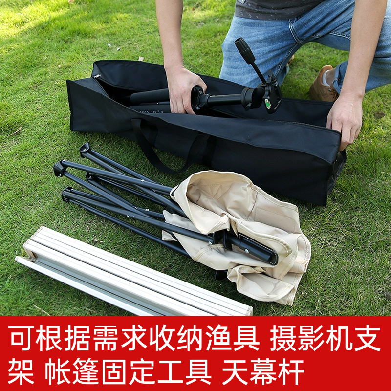 Kit de herramientas al aire libre de gran capacidad transfronterizo bolso de mano largo equipo de campamento bolsa de almacenamiento al por mayor impermeable