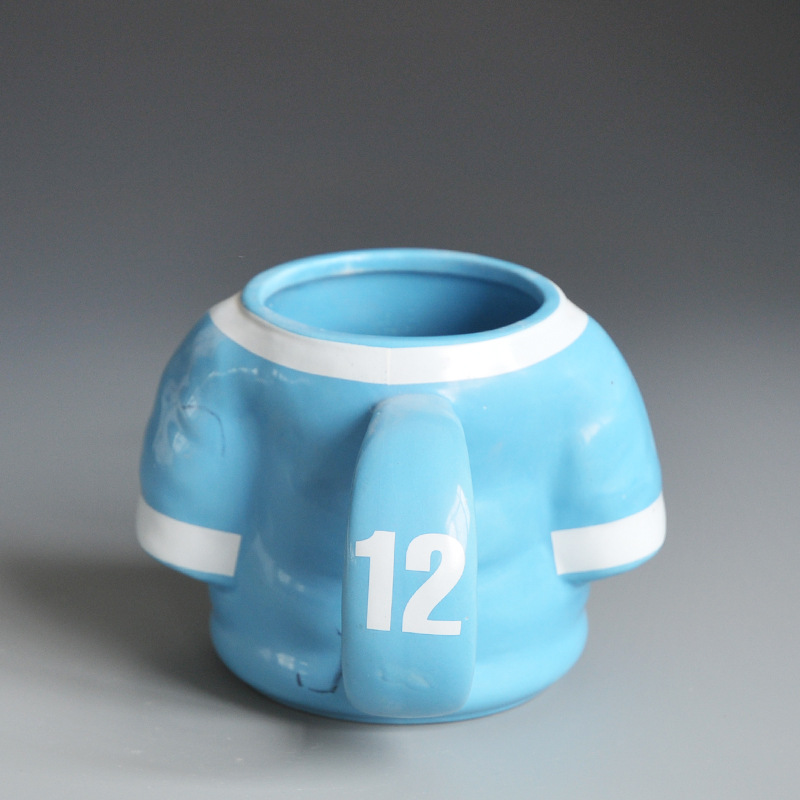 Nueva camiseta de cerámica exótica copa