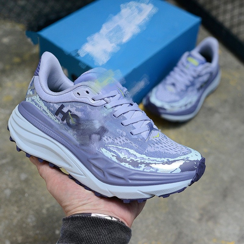 莆田工厂新款运动鞋HOKA Stinson7夏季户外越野透气网面跑步鞋子|undefined