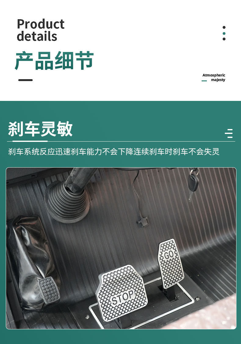 Golf Carts for Export: 2-Seater, 4-Seater, 6-Seater, 8-Seater Electric Golf Carts for Tourist Attractions, Amusement Parks, and Private Properties