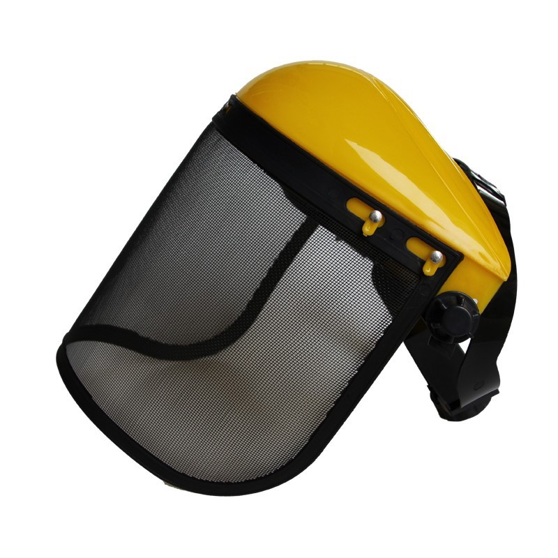 一件代发防冲击防飞溅面屏割草用钢网防爆防护面罩