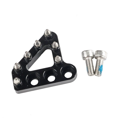 For 125 250 300 450 525 690 SX EXC XCF SX aluminum alloy CNC brake head (Motorcycle pedals) - black
