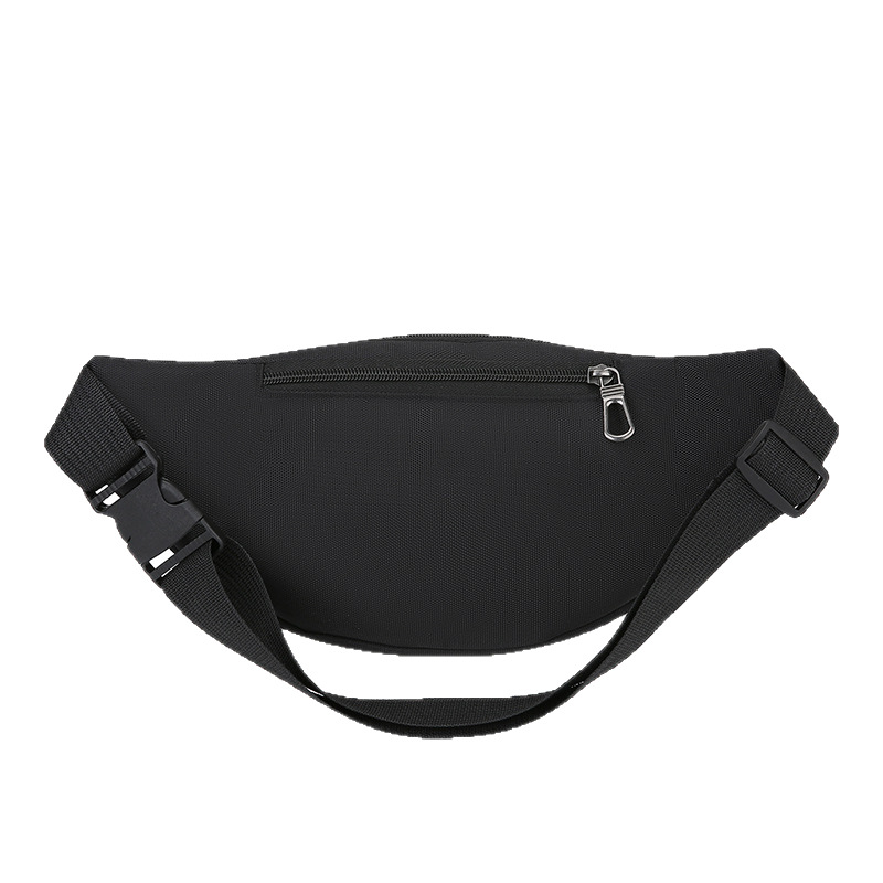 Riñonera de moda transfronteriza, bolso de pecho de tela Oxford impermeable personalizado para hombre, bolso de teléfono móvil de cambio portátil de varios compartimentos