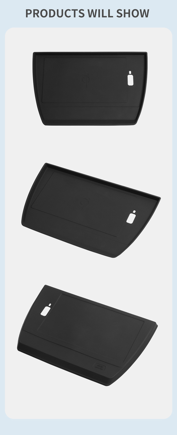 Suitable for 25-26 Models of Forester, Wireless Charging Silicone Anti-Slip Mat for the Center Console, Protective Car Accessories, Modification Parts