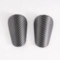 Carbon Fiber Look Shin Guards S Black (10/6)