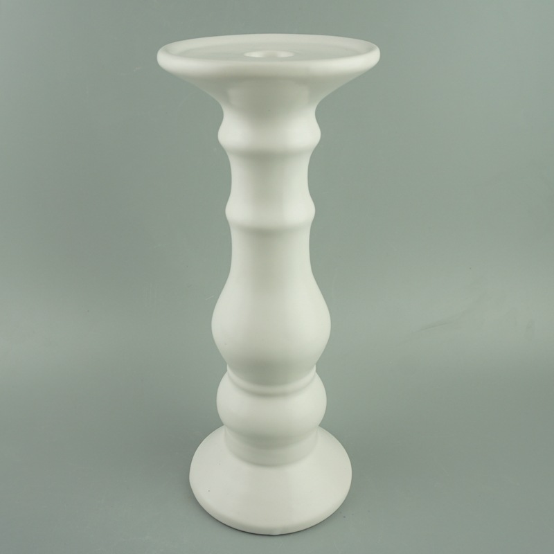 Ventas transfronterizas candelería de cerámica candelería decoración decorativa decoración para el hogar cena candelería aromática geometría candelería