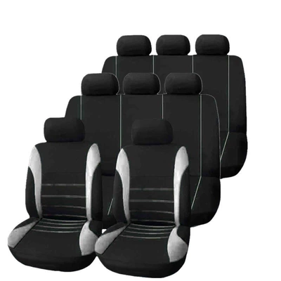 car van seat cover cross-border – Universal seat cover - gray-seven-seats-general