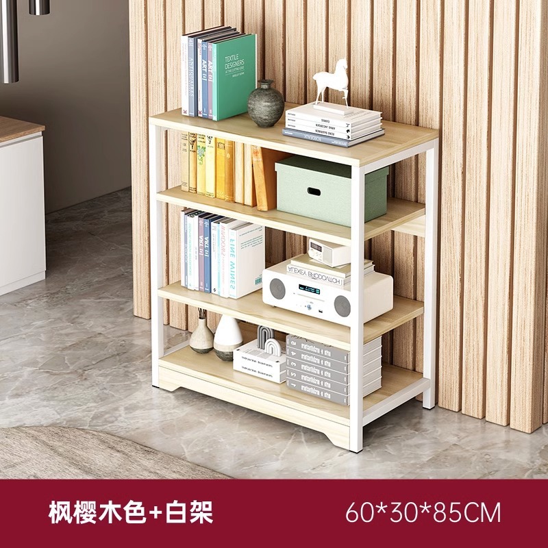 Simple estantería piso multi-capa estante hogar estantería pared almacenamiento multifuncional móvil sundries organizador estante