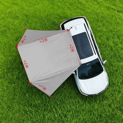 Car Side Tent Camping: Avtomobil yan çətirləri