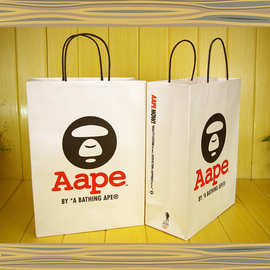 Aape 猿人士兵 手提袋 纸袋 购物袋 环保袋