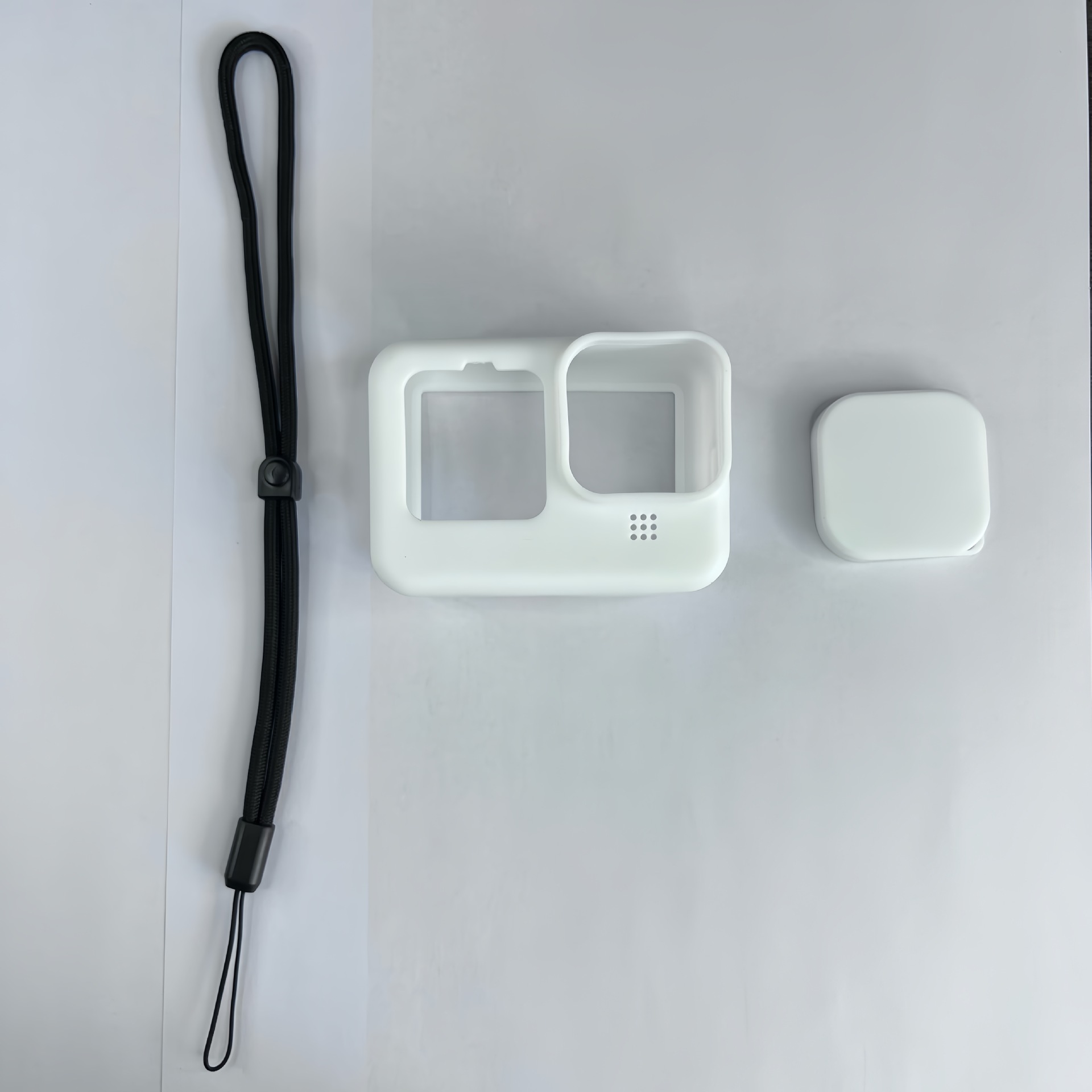 Cuerda corta de alta densidad negra blanca