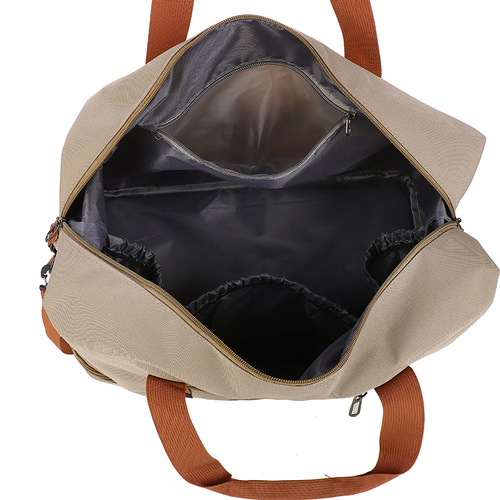 Cross-border travel bag, wet and dry separation, fitness bag, short-distance sports handbag, boarding bag, outdoor luggage storage bag