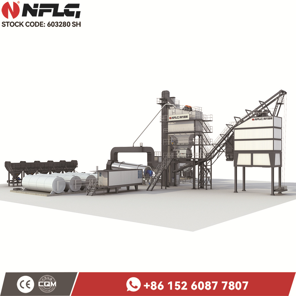 热门销售细粒式沥青混凝土搅拌站 整体解决方案 强制式沥青搅拌站