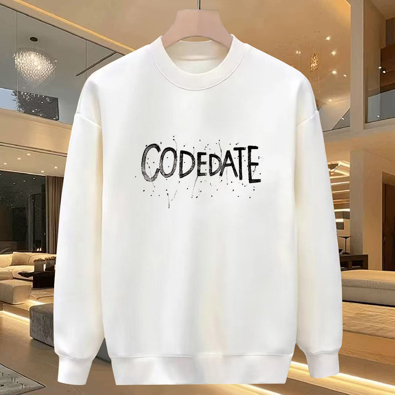 100-300斤胖哥哥肥佬加肥加大码秋冬加绒加厚长袖t恤男保暖卫衣男