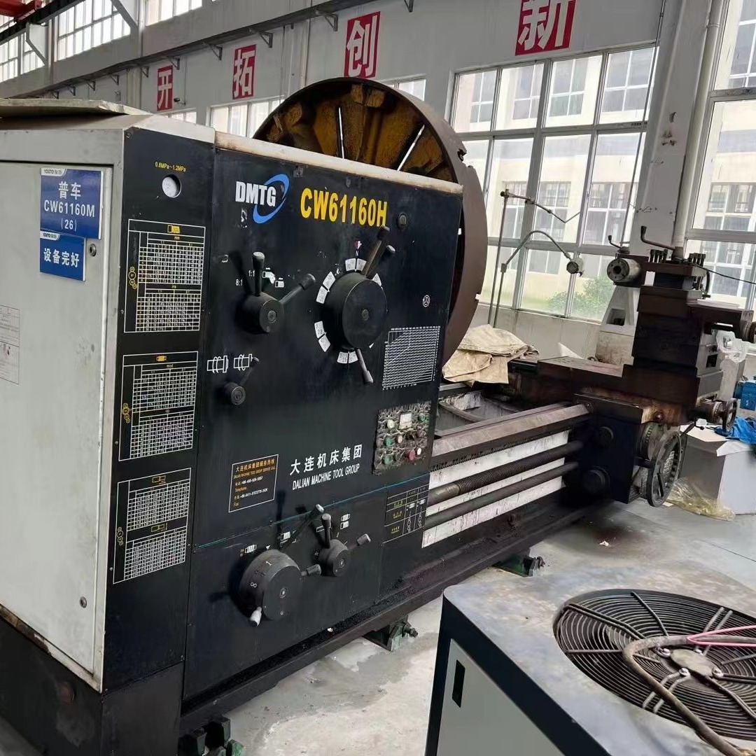 转让二手大连CW61160Hx3米卧式车床加工长度3米卡盘直径:1400