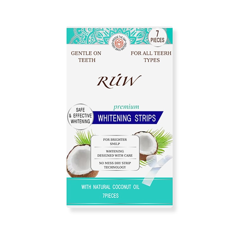 Amazon TK/TEMU bestseller GuruNanda natural gentle whitening teeth cleaning strips