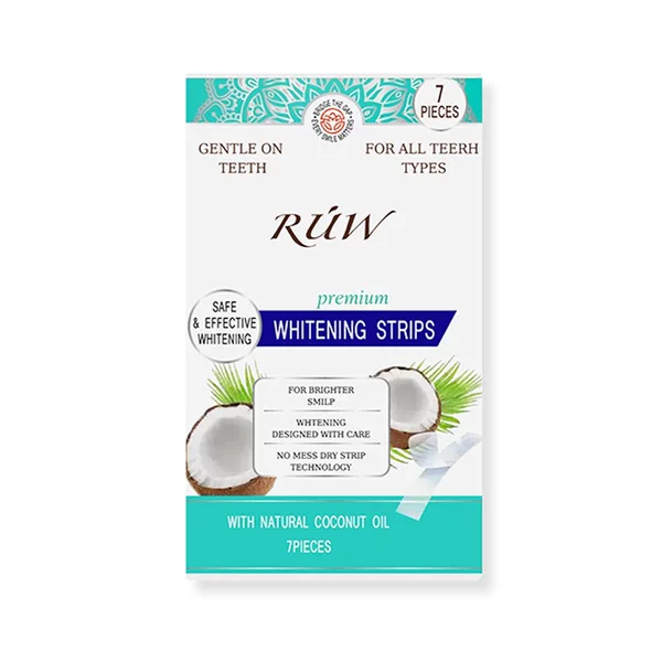 Amazon TK/TEMU bestseller GuruNanda natural gentle whitening teeth cleaning strips