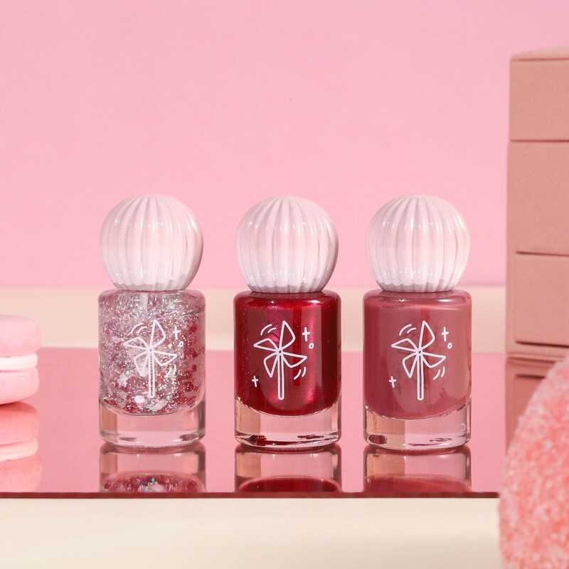 Nail Polish, Oil-Based, Non-Peelable, No-Bake, Quick-Drying, Colorful Bottle, Physical Store, Student Nail Polish, Brightening Effect, Summer New Product