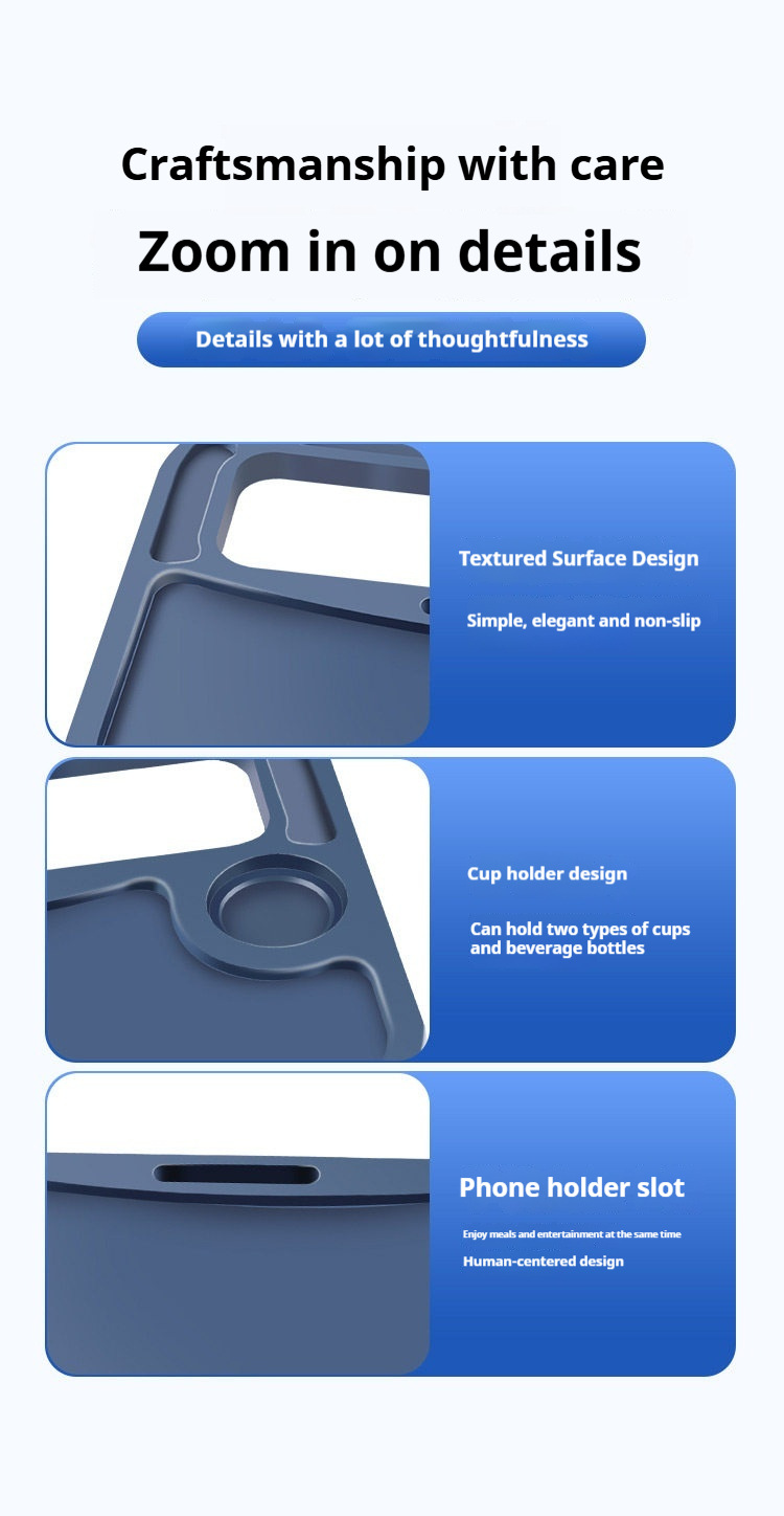 Cross-Border Special Supply Truck Steering Wheel Table, Dining Table, Large Car Accessories, In-Car Driving Table for Drivers