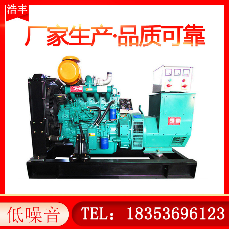 潍坊厂家50KW柴油发电机组 工地养殖酒店专用发电机 低音发电设备