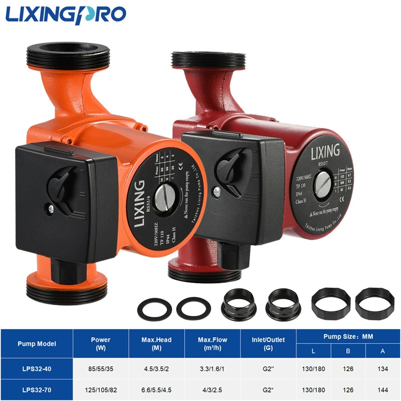 Эксклюзивная трансграничная поставка 2inch моделей насосов-ускорителей с интерфейсом, циркуляционных насосов для теплого пола с регулируемой скоростью подачи горячей и холодной воды, экранированных насосов, бесшумных и оптимальных по характеристикам.