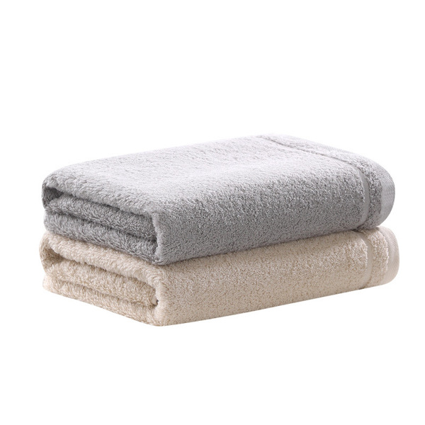 Cotton antibacterial soft bath towel for home use