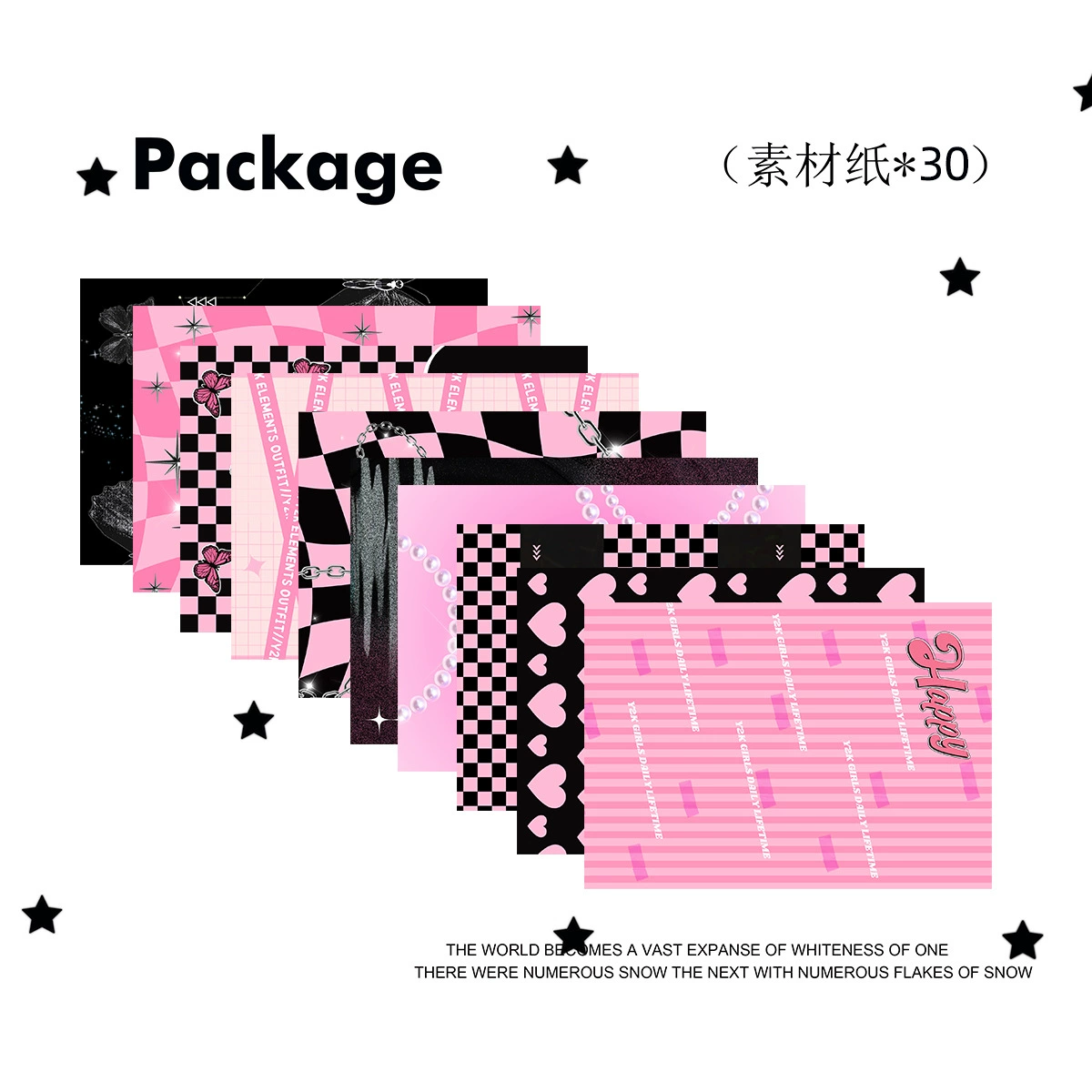 Wow Kawaka Ретро ручной счет материал бумага цвет манги серия нижняя бумага американский ретро материал