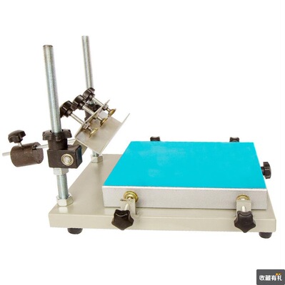 small-scale Silk screen printing machine medium , please Handprint Taiwan manual mesa semi-automatic Manual Silk screen printing SMT Solder paste ink