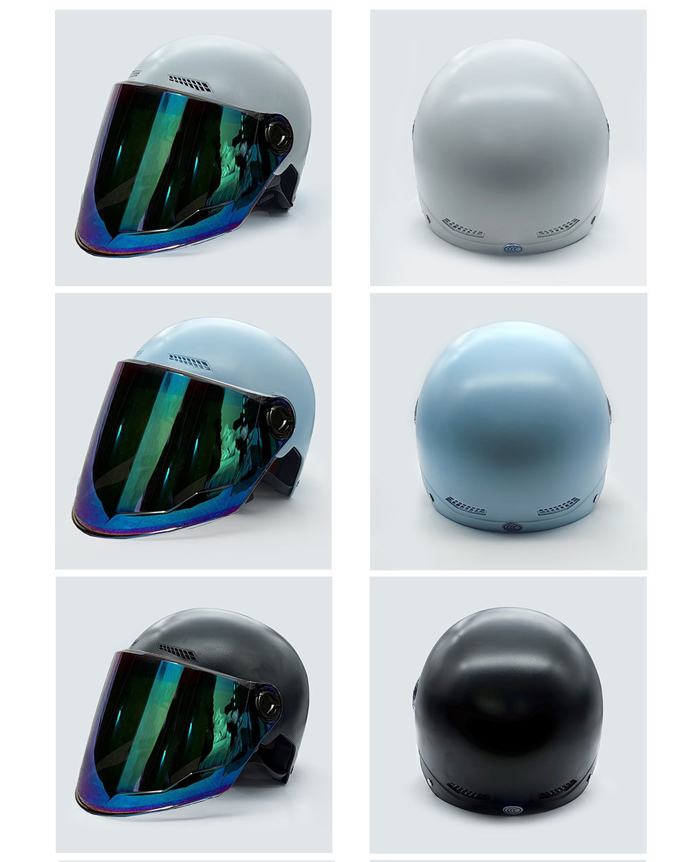 GB certification electric car helmet UV protection summer sun protection men's and women's motorcycle battery car four seasons half helmet