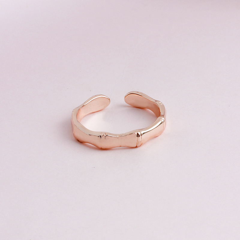 Small design fashionable creative bamboo elegant ring