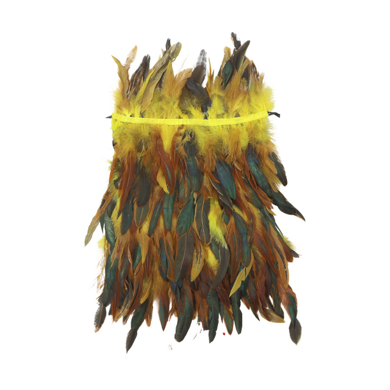 Ventas transfronterizas chale de encaje estilo gótico plumas escenario desfile de juegos de rol accesorios de fiesta