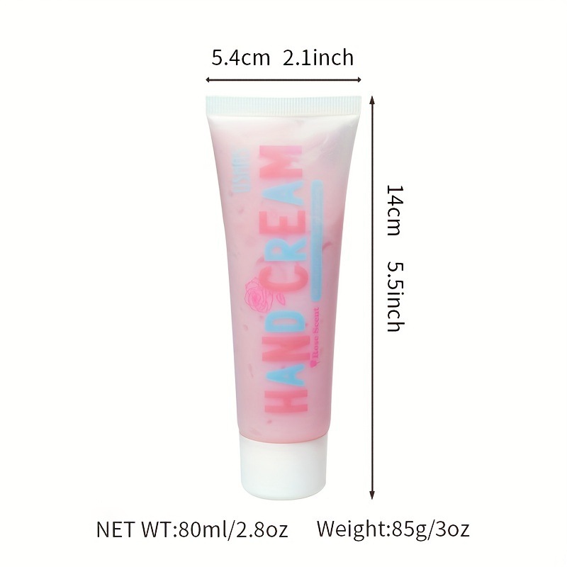 USHAS Comercio exterior europeo y americano Crema de manos de rosas transfronteriza Hidratante Hidratante Hidratante, Anti-seco y agrietado Hidratante HA194