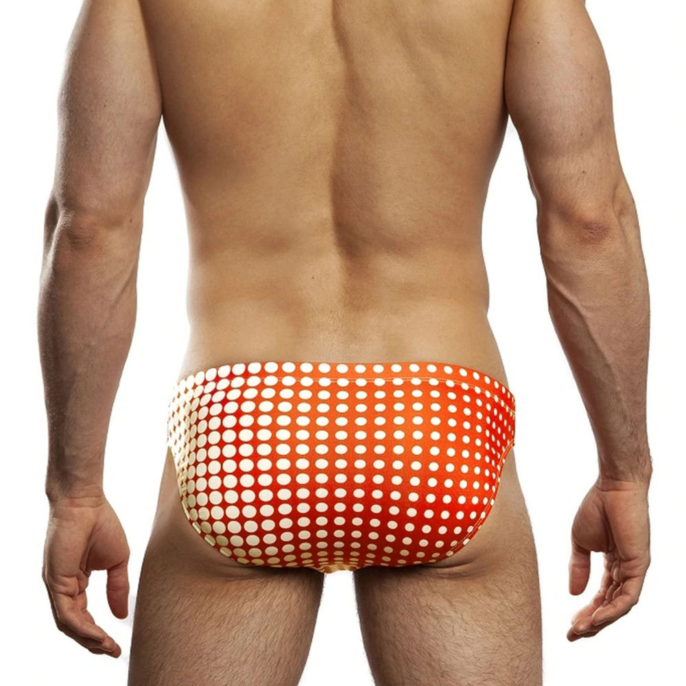 Polka Dot Swim Trunks - Blue Color