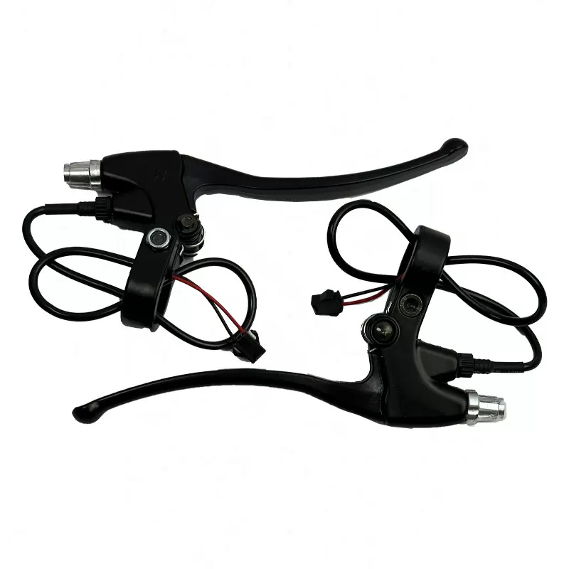 电动车配件大力士刹把铝合金电动自行车左右手刹车手把断电把配