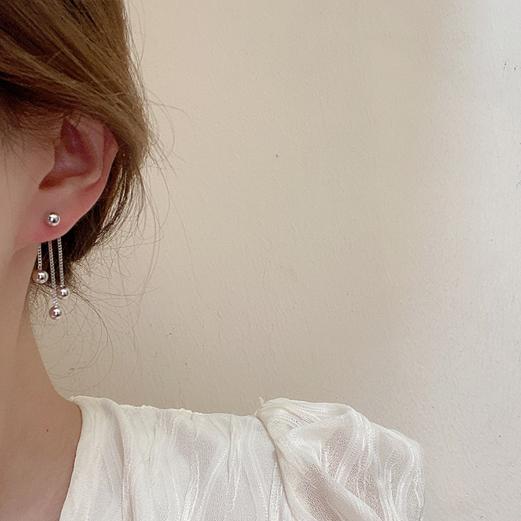 Drop Earrings Classification 1 Pair Quantity 1 Pair Simple Style Solid Color Plating Copper Gold Plated Drop Earrings