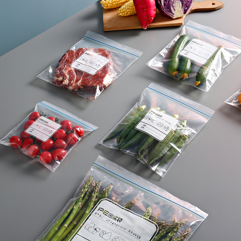 LDPE zipper bag mix size