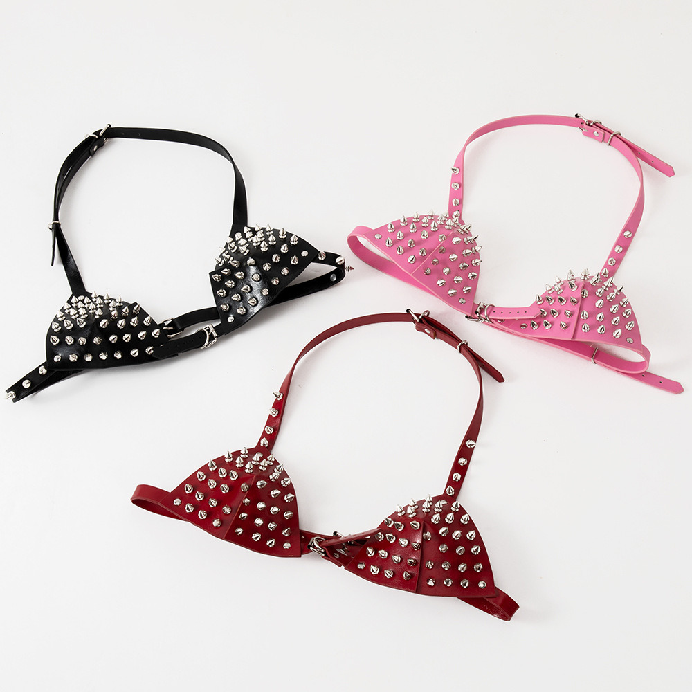 Nuevos sujetadores de cuero bondage juguetes de adultos sujetadores de puntas herramientas sexuales de pareja de alto nivel SM