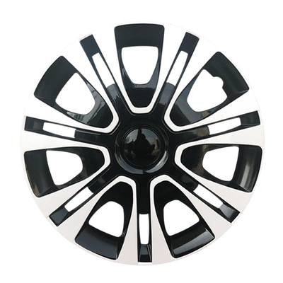 12inch / 13inch / 14inch / 15inch / 16inch / 17inch Multi-Color Wheel Hub Protector Cover Universal Wheel Hub Cap Wholesale (Hub cover) - 12inch-ky-model-black-and-white-1-set