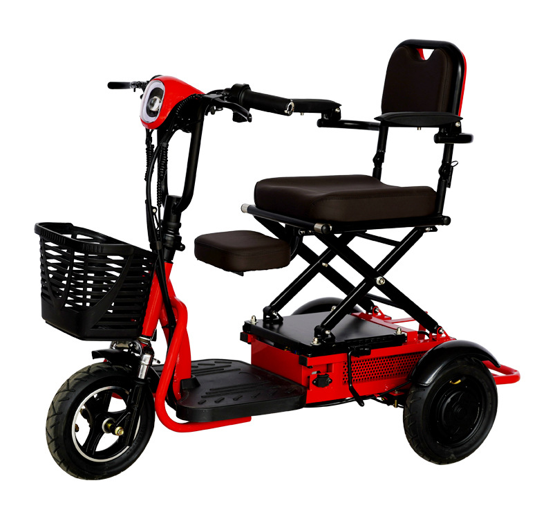 Mini Bus Q30 Elderly Scooter Four-Wheel Electric Disabled Elderly Electric Household Small Foldableable Electric