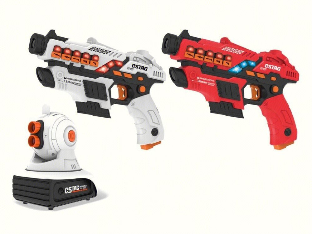 Transfronterizo Amazon Venta caliente fábrica al por mayor pistola láser al aire libre pantalla LED chaleco infrarrojo traje de pistola de batalla