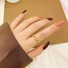 Advanced jewelry, accessory, fashionable universal ring, Korean style, high-quality style, internet celebrity