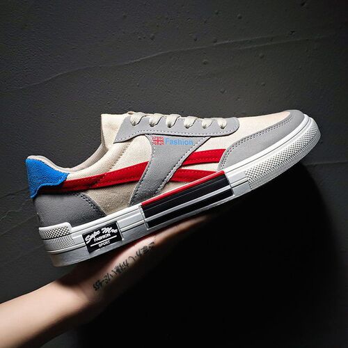 Canvas shoes for men - Spring and summer new men's shoes, casual shoes, sports shoes, versatile student fashion board shoes for men, running shoes for men