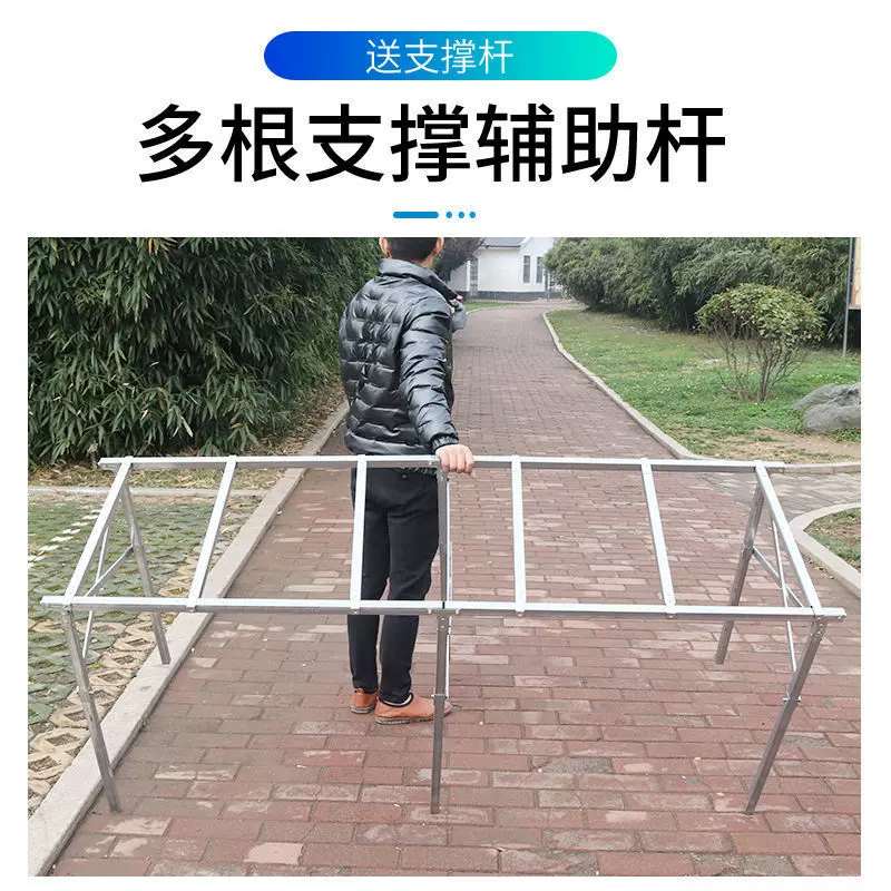 摆摊架子折叠多功能货架地摊桌便携摊位展示铁架子夜市折叠促销架